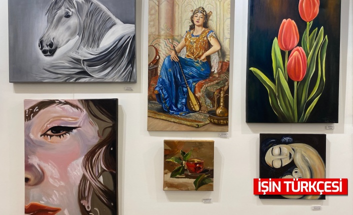 Rengarenk Kadınlar sergisi sanat severlerle buluşuyor