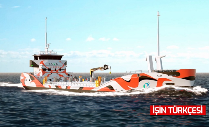 Dünyanın ilk elektrikli tanker gemisi denize iniyor