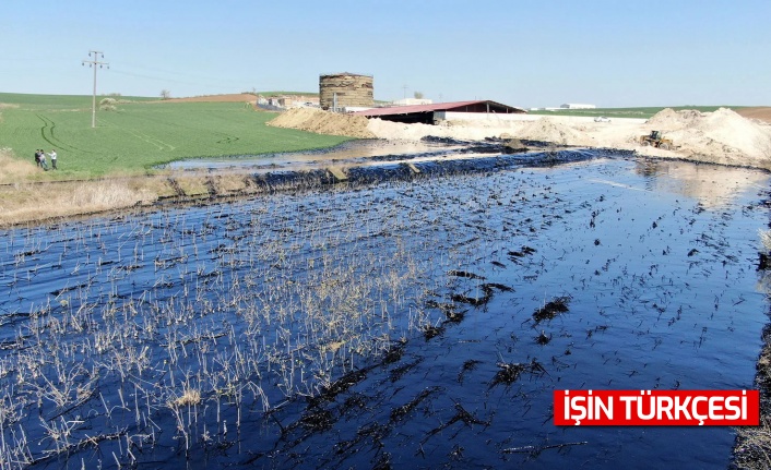 Zift deposu patlayan şirketin çalışmasına ara verildi