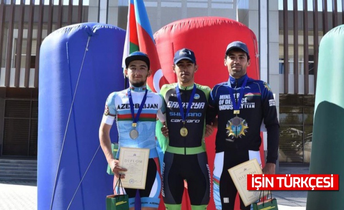 Büyükşehir'in pedalı Azerbaycan'da şampiyon oldu