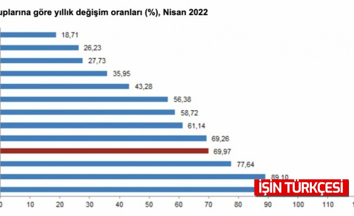 Enflasyon 20 yılın zirvesinde