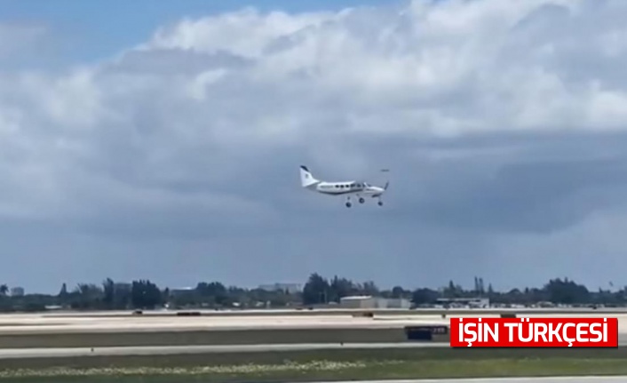 ABD'de pilotu bayılan uçağı yolcu devraldı