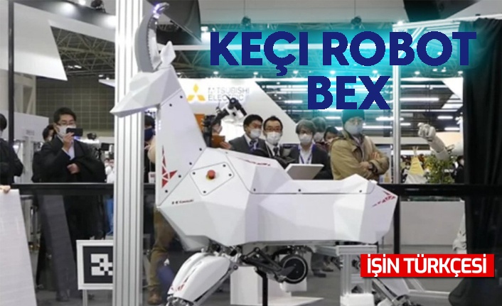 Japonya'da keçi tasarımlı robot: BEX