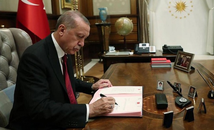 Resmi Gazete'de yayımlandı! Cumhurbaşkanı Erdoğan imzaladı