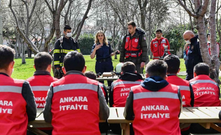 Ankara İtfaiyesi yenilenen güçlü kadrosu ile başkentlilerin yanında