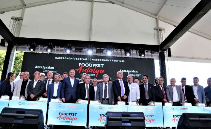 Antalya’da I. Uluslararası Food Fest kapılarını açtı