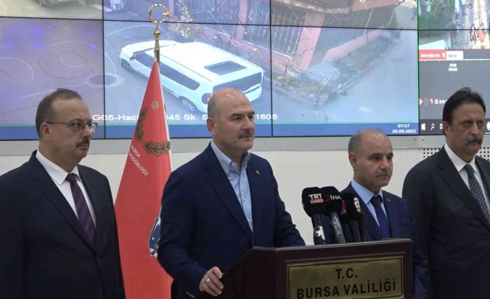 Bursa tarihinin en büyük uyuşturucu operasyonunu Bakan Soylu açıkladı