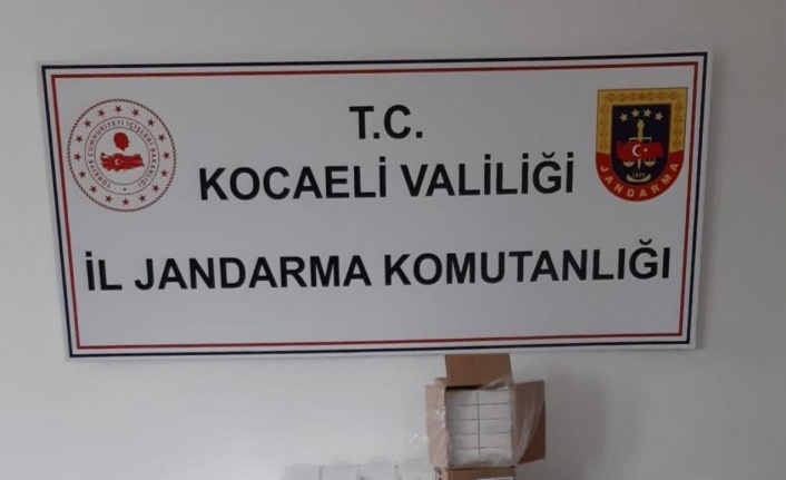 Depoyu gümrük kaçağı telefon aksesuarıyla dolduran şüpheliye jandarma operasyonu