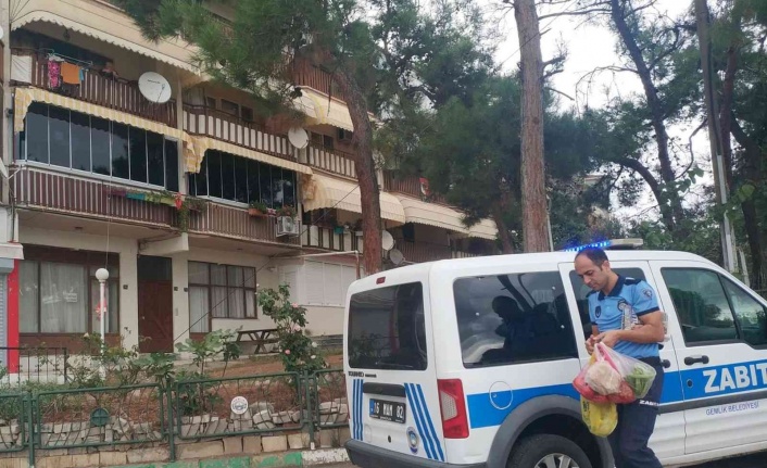 Gemlik’te zabıtasından şefkat eli