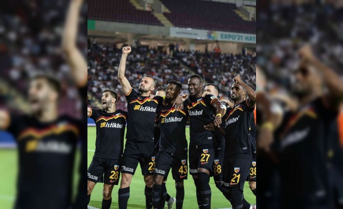 Kayserispor en başarılı çıkışı yaptı