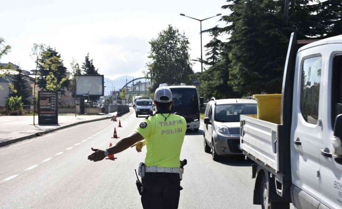 Ordu’da trafiği ihlal edenlere af yok