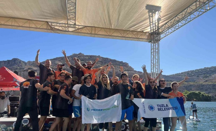 Rumkale Su Sporları Festivali Drogan Bot yarışlarından Tuzla’ya kupa