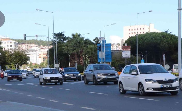 Samsun’da trafiğe kayıtlı araç sayısı 410 bin 155 oldu