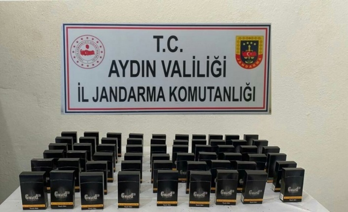 Söke’de 1340 adet bandrolsüz sigara ele geçirildi