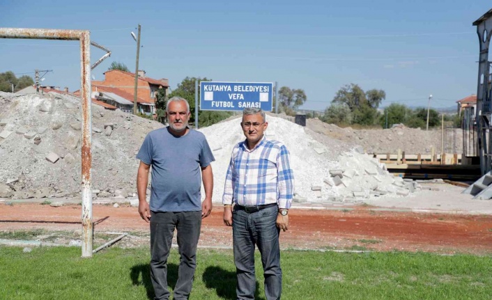 Vefa Futbol Sahası’na ek bina