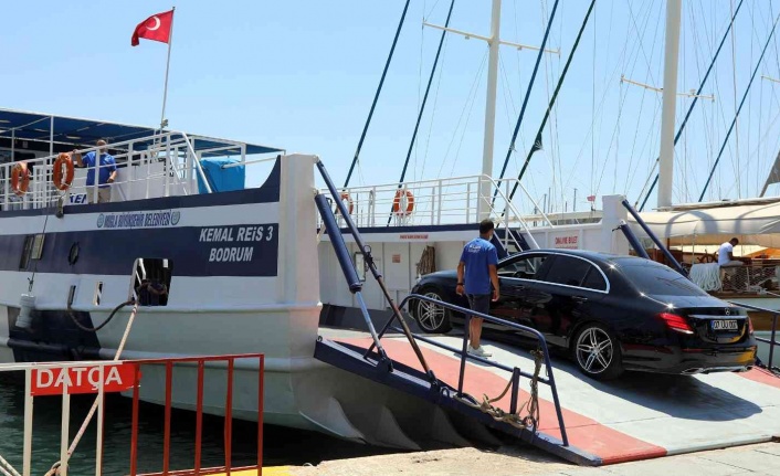 Bodrum-Datça feribot seferi ile 68 bin yolcu taşındı