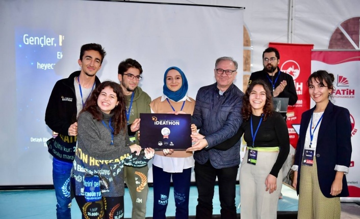 Fatih’te 36 saat süren Ideathon Fikir Maratonu’nda ödüller sahiplerini buldu