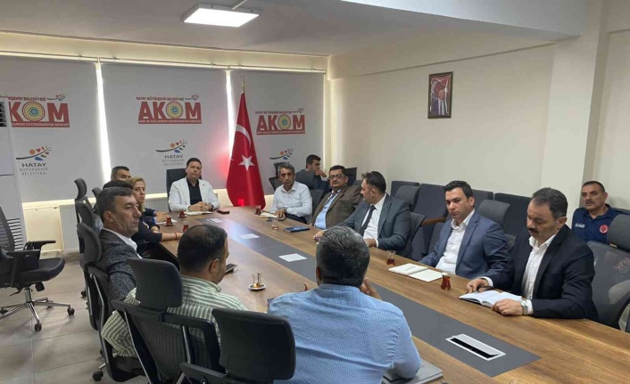 Hatay AKOM’da kış tedbiri hazırlıkları başladı