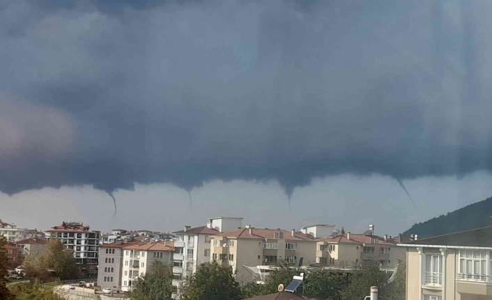 Karadeniz’de hortum paniği