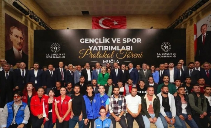 Muğla’ya 400 milyon TL tutarında 103 yeni spor tesisi kazandırılıyor