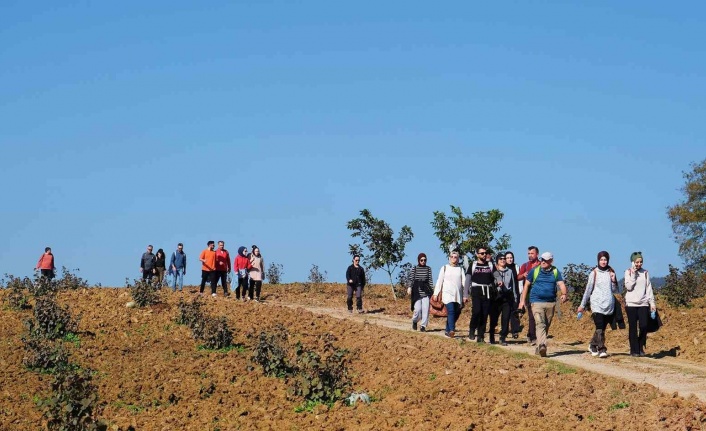 Doğa tutkunları sonbaharın her tonunu keşfetti