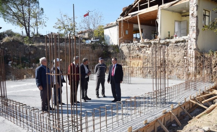 Kaymakam Gürdal, köylerde incelemelerde bulundu