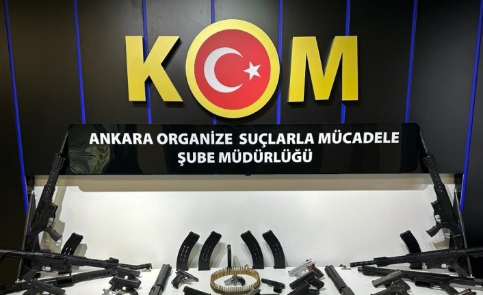 Başkent’te silah kaçakçılarına operasyon: 5 gözaltı