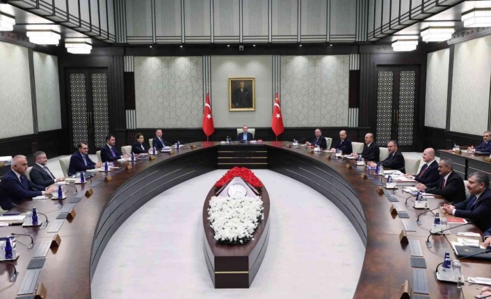 Cumhurbaşkanlığı Kabinesi, Cumhurbaşkanı Recep Tayyip Erdoğan başkanlığında Beştepe’de toplandı.