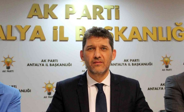 AK Parti Antalya’nın yeni İl Başkanı Çetin’den birlik ve beraberlik mesajı