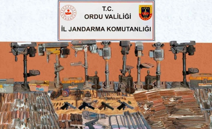 Ordu’da jandarmadan kaçak silah operasyonu: 9 şüpheli yakalandı