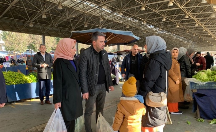 Pursaklar Belediyesi’nden ilçedeki afetzedelere ziyaret