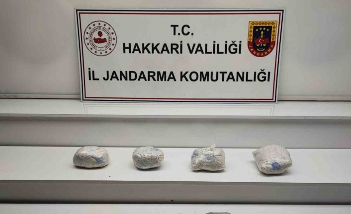 Yüksekova’da 10 kilo 900 gram uyuşturucu ele geçirildi