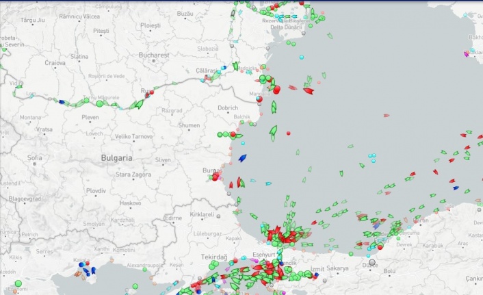 Adı Haarp iddiasıyla gündeme gelen savaş gemisi Zonguldak açıklarında