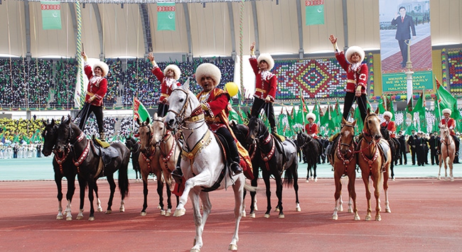 Türkmenistan 26. bağımsızlık kutlamaları