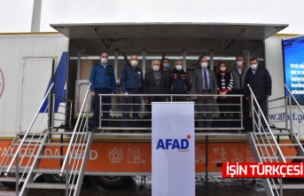 Başkan Kılıç , AFAD Deprem Simülasyon Tırında