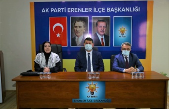 ERENLER İLÇE TEŞKİLATI ATABEK’İ AĞIRLADI