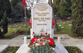 Milli Şair Mehmet Akif Ersoy Kabri Başında Anıldı