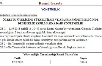 YÖK’ten üniversitelerin akademisyen alımlarında "kişiye özel" ilana son veren düzenleme