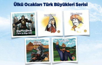 Ülkü Ocaklarından çocuklar için 23 Nisan'a özel kitap seti