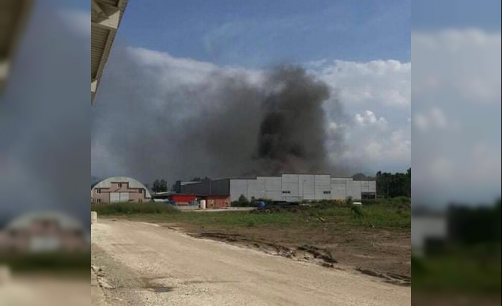 OSB’de korkutan fabrika yangını