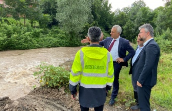 Akar ve Babaoğlu Sel’in Zarar Verdiği Mahallelerde