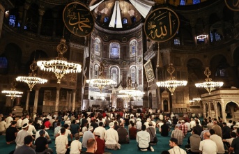 Ayasofya-i Kebir Cami-i Şerifi'nin ibadete açılmasının 1. yıldönümü!