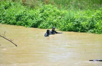 Sakarya Nehri'nde kaybolan genci arama çalışmaları sürüyor