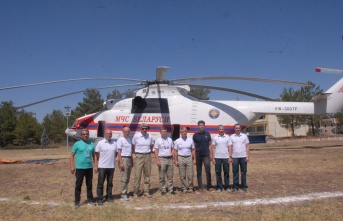 Dünyanın en büyük yangın söndürme helikopteri Muğla’da nöbette!