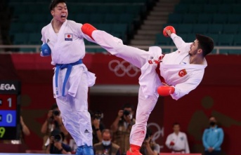 Milli karatecimiz Eray Şamdan, olimpiyat madalyasını garantiledi