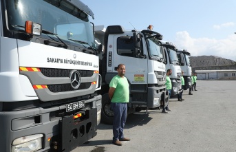 Sakarya Büyükşehir Belediyesi’nin araçları Bozkurt’a gidiyor
