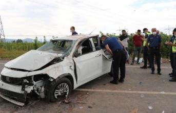Sakarya'da trafik kazası: 1 ölü, 2 yaralı