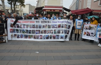 Sakarya'da Çin'in Uygur Türklerine dair politikası protesto edildi