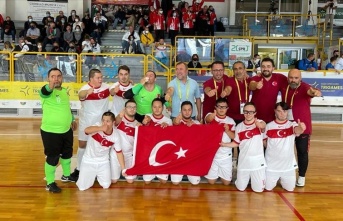 Türkiye Down Sendromlular Futsal Milli Takımı, Avrupa şampiyonu oldu