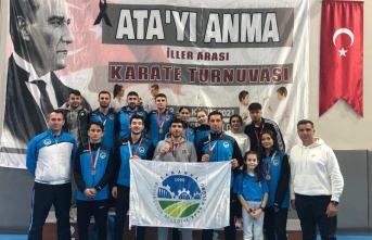 Ata'yı Anma Karate Turnuvası’na Büyükşehir’li sporcular damga vurdu